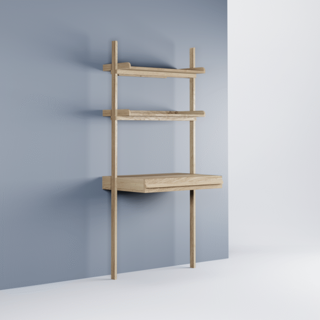4B leaning shelf 16