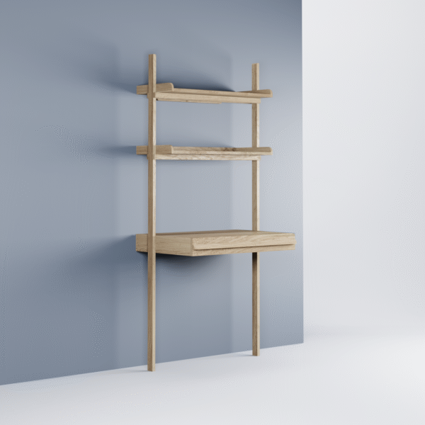 4B leaning shelf 16