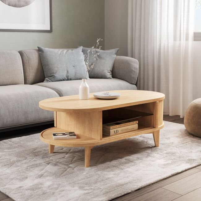 Cali coffee table oak version