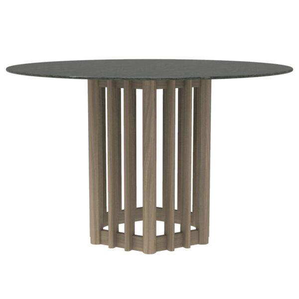 Eiko_Pale Oak_Green Marble_Dining Table