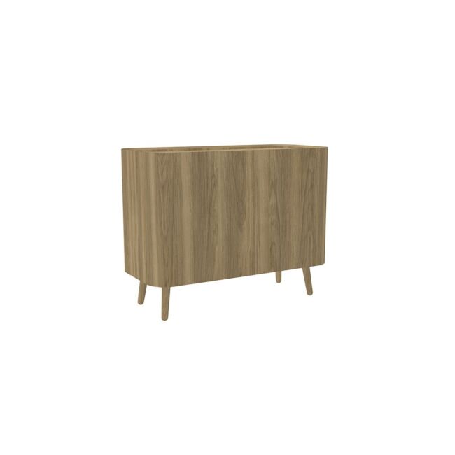 Greta - Collection Oak - Small Sideboard Perspective