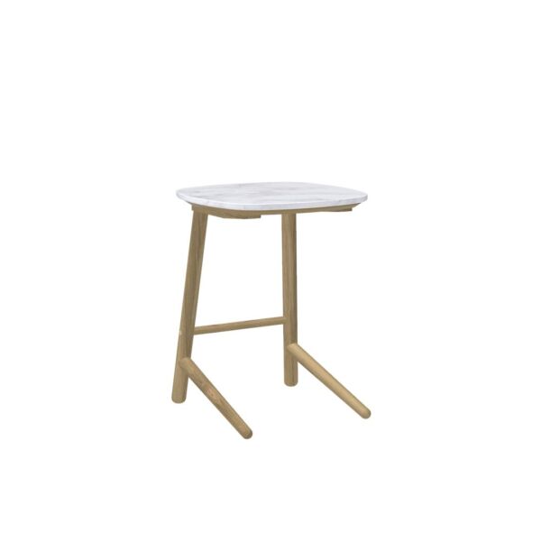Greta - Oak and Marble - C-Table FS