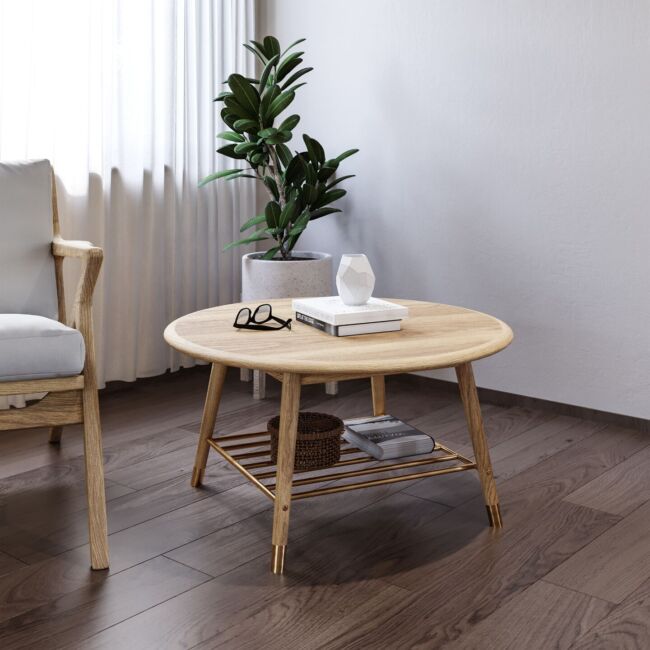 round coffee table