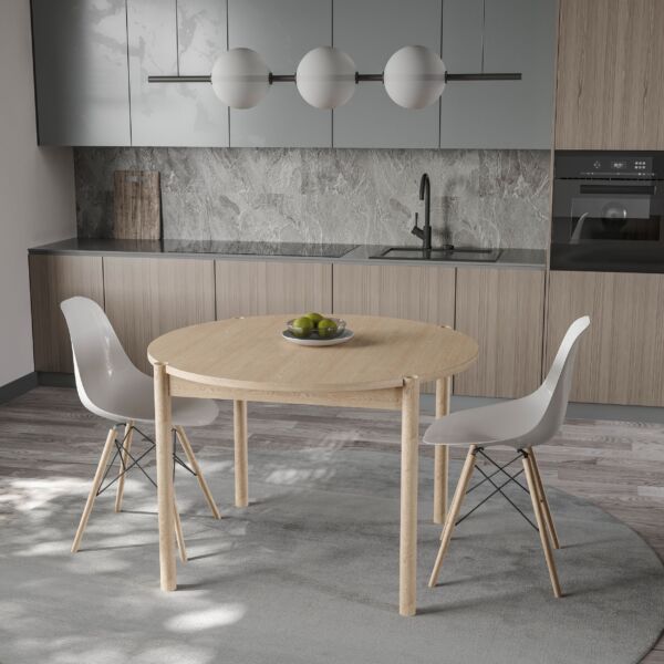 round dining table